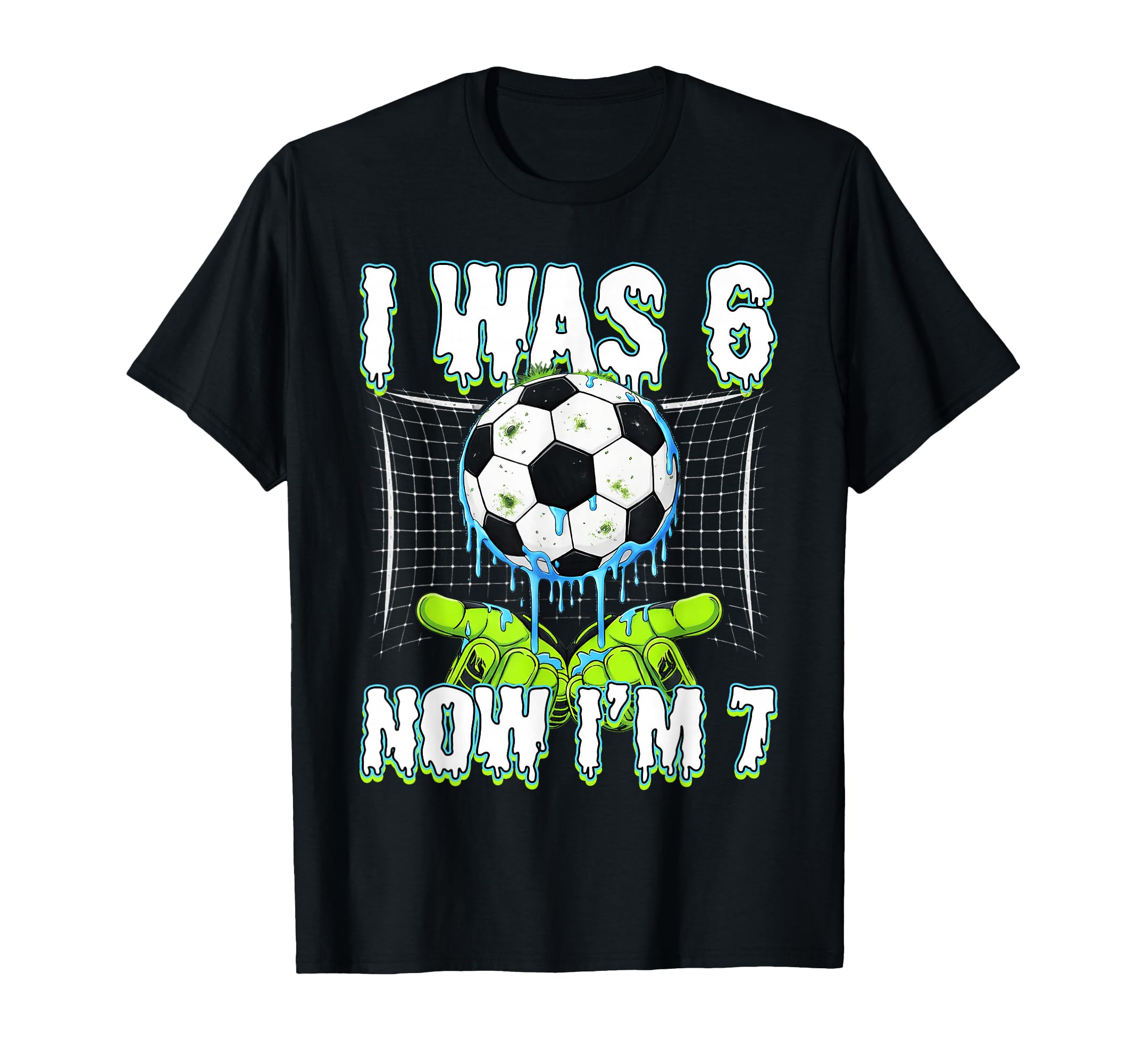 7Th Birthday I Was 6 Now Im 7 T-Shirt - Casual Everyday Wear Men Women - T-Shirt, Sweatshirt, Hoodie