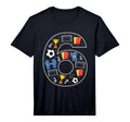 Mens 6Th Birthday 6 Year Old Football T-Shirt - Graphic Print Unisex - T-Shirt, Sweatshirt, Hoodie