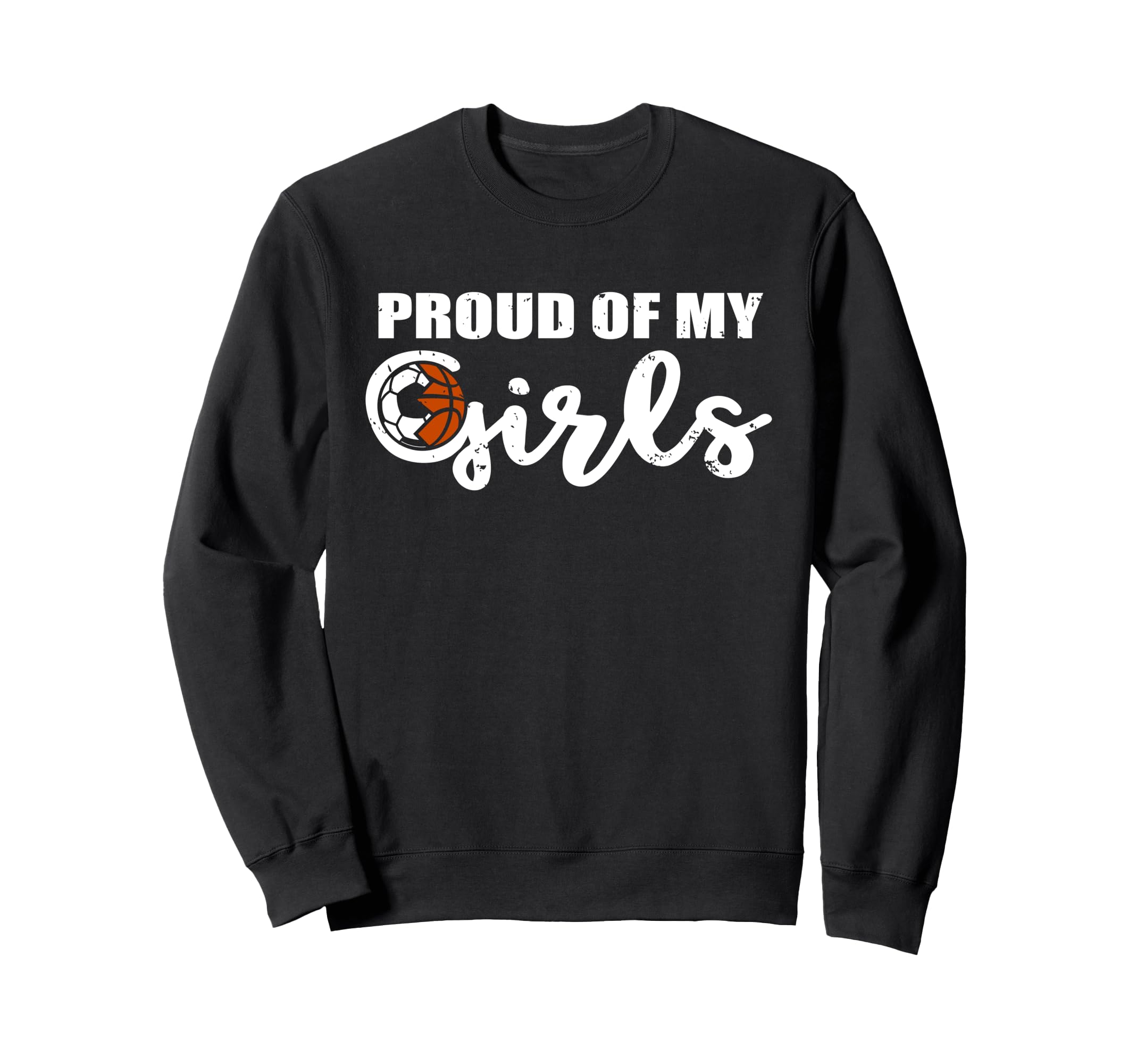 Proud My Funny Soccer Basketball Mom Sweatshirt - Minimalist Print Unisex - T-Shirt, Sweatshirt, Hoodie