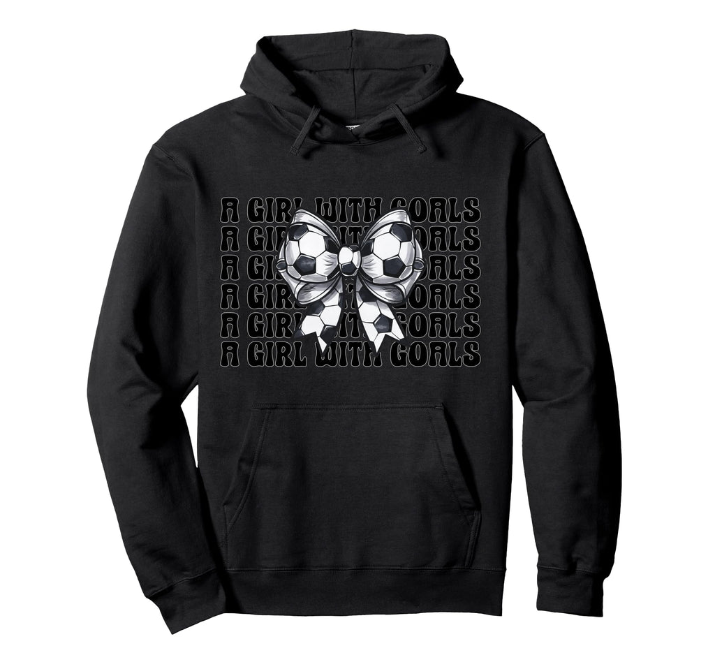 Soccer Goals Hoodie - Novelty Apparel for Adults - T-Shirt, Sweatshirt, Hoodie
