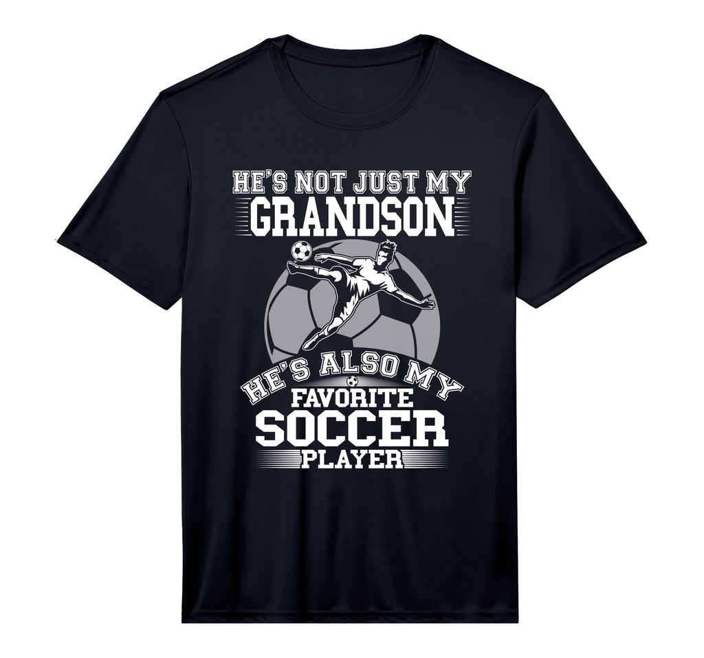 Mens My Grandson Is My Favorite Soccer T-Shirt - Unique Graphic for Adults - T-Shirt, Sweatshirt, Hoodie
