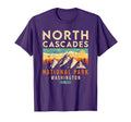 North Cascades Est 1968 Washington T-Shirt - Custom Art Print for Adults - T-Shirt, Sweatshirt, Hoodie