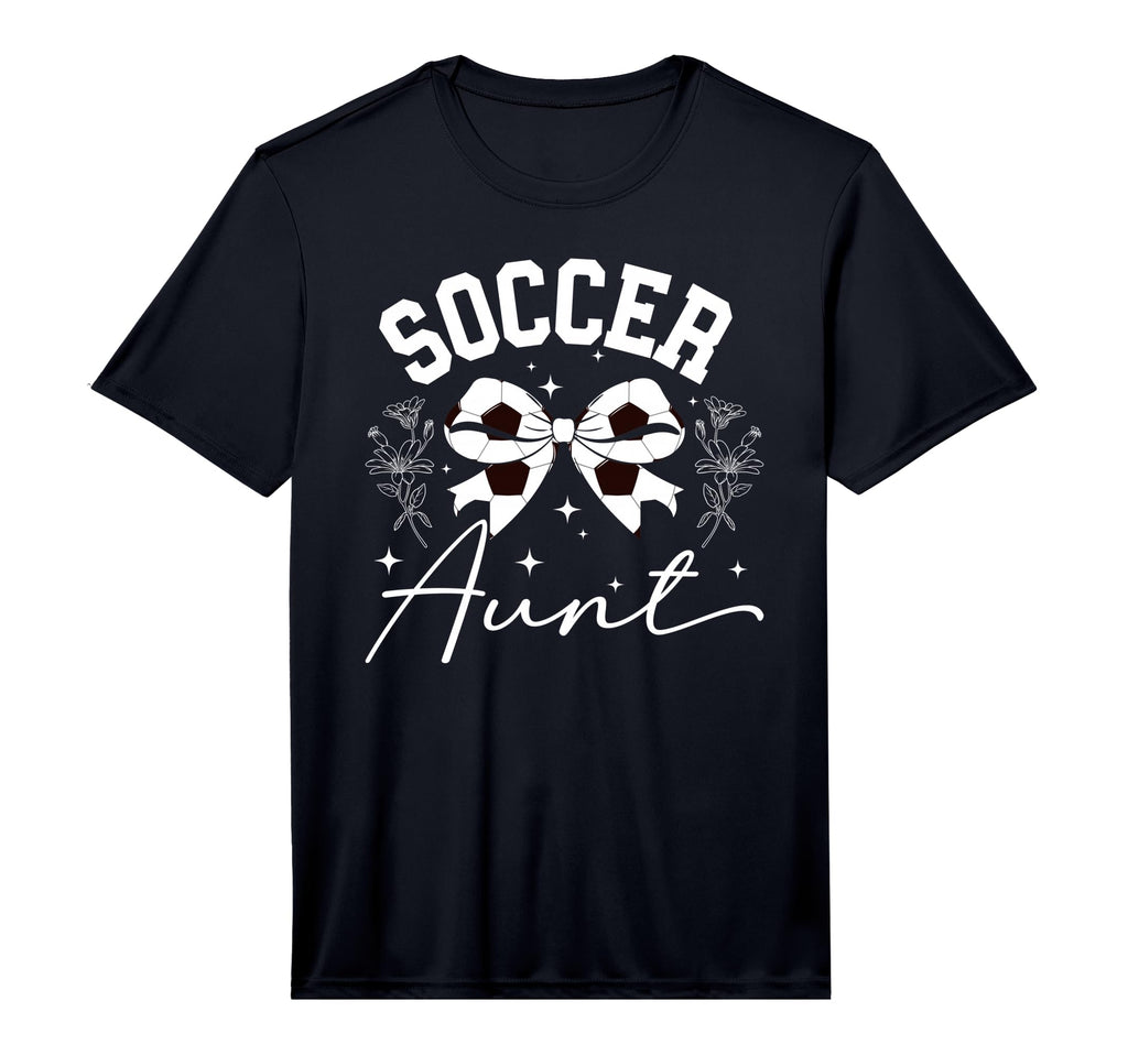 Mens Soccer Aunt Coquette Soccer Player T-Shirt - Aesthetic Graphic Unisex - T-Shirt, Sweatshirt, Hoodie