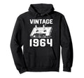 Birthday Best 1964 Bday 1964 Cassette Hoodie - Streetwear Style for Adults - T-Shirt, Sweatshirt, Hoodie