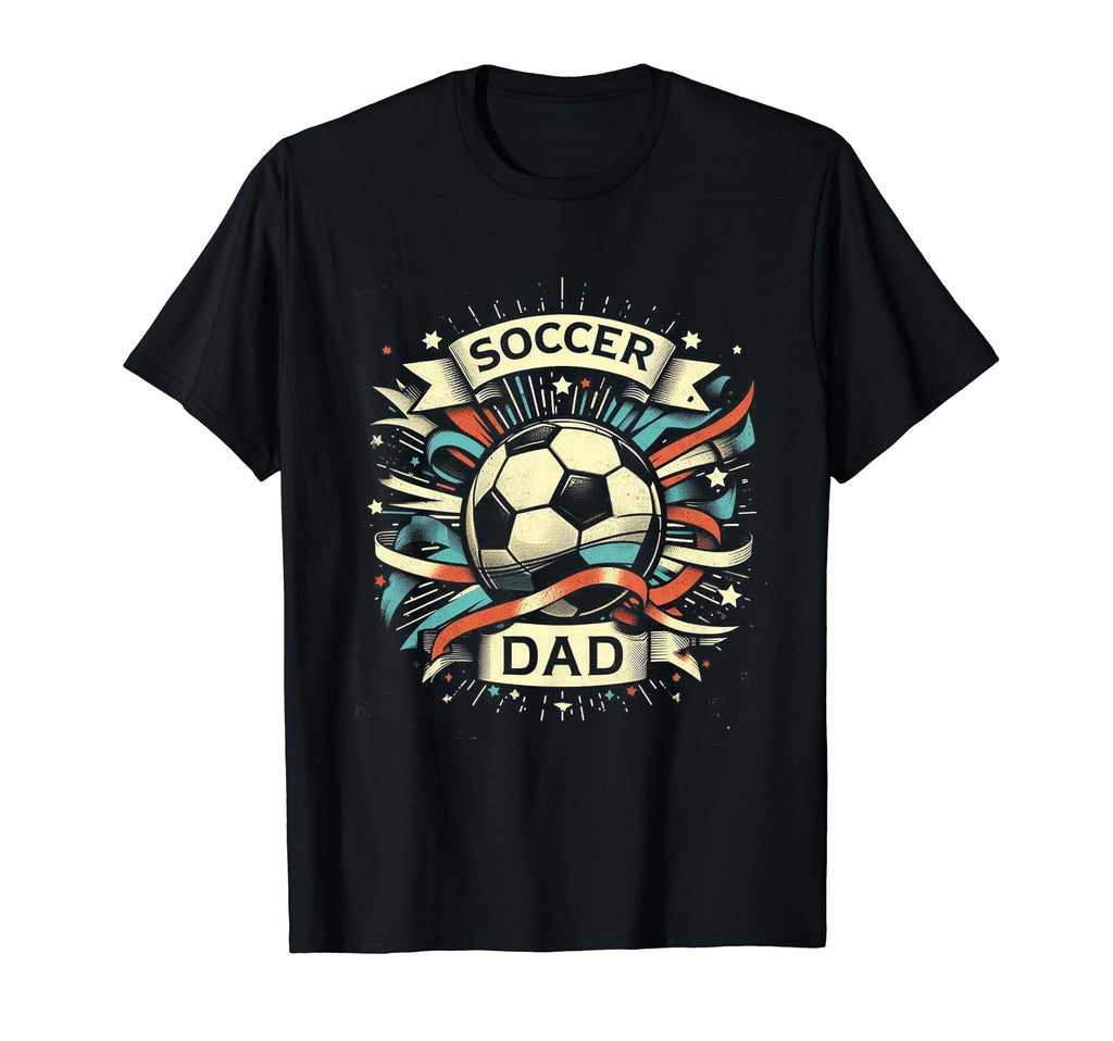 Soccer Dad Family Matching Dad T-Shirt - Custom Art Print Men Women - T-Shirt, Sweatshirt, Hoodie