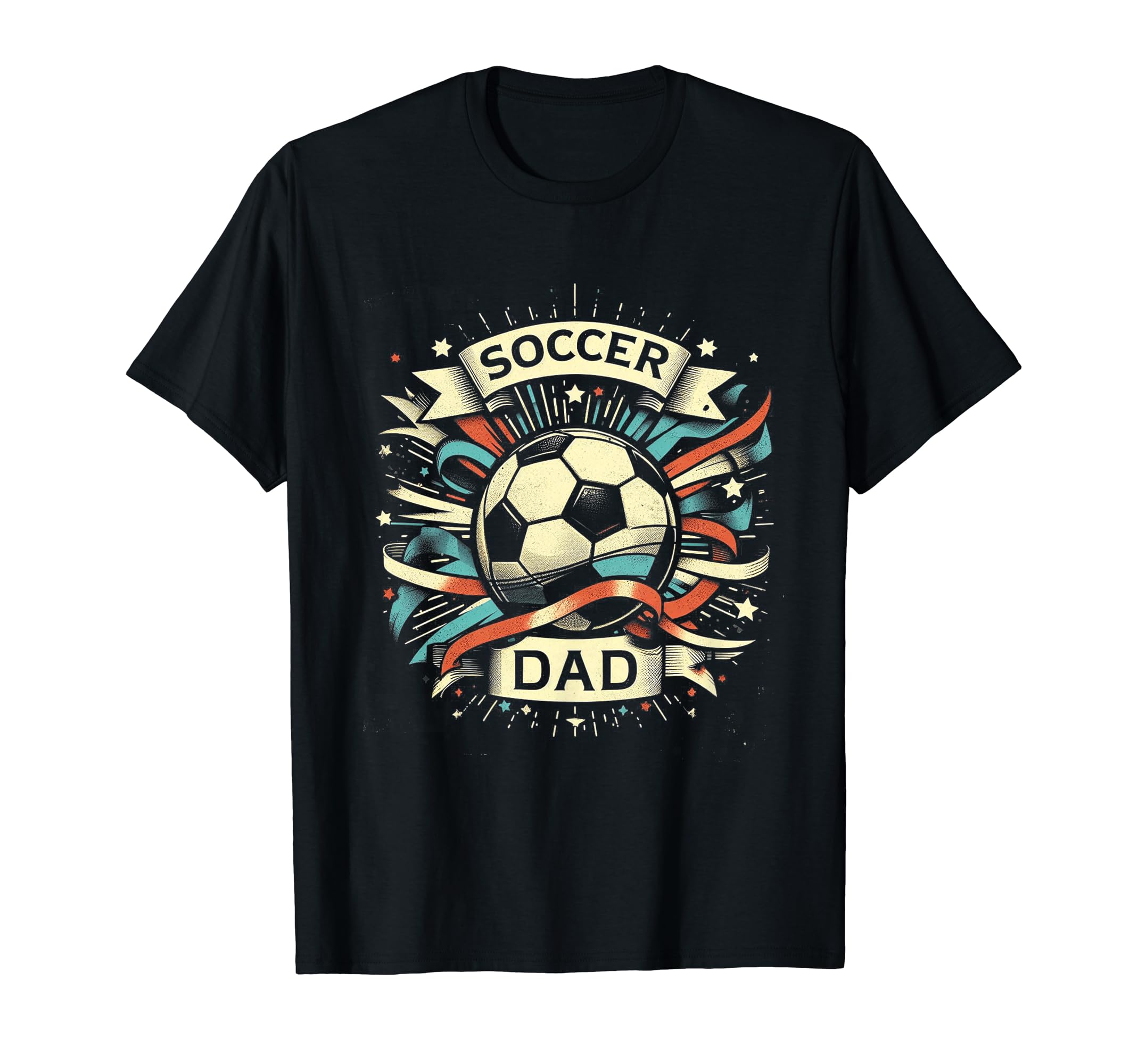 Soccer Dad Family Matching Dad T-Shirt - Custom Art Print Men Women - T-Shirt, Sweatshirt, Hoodie