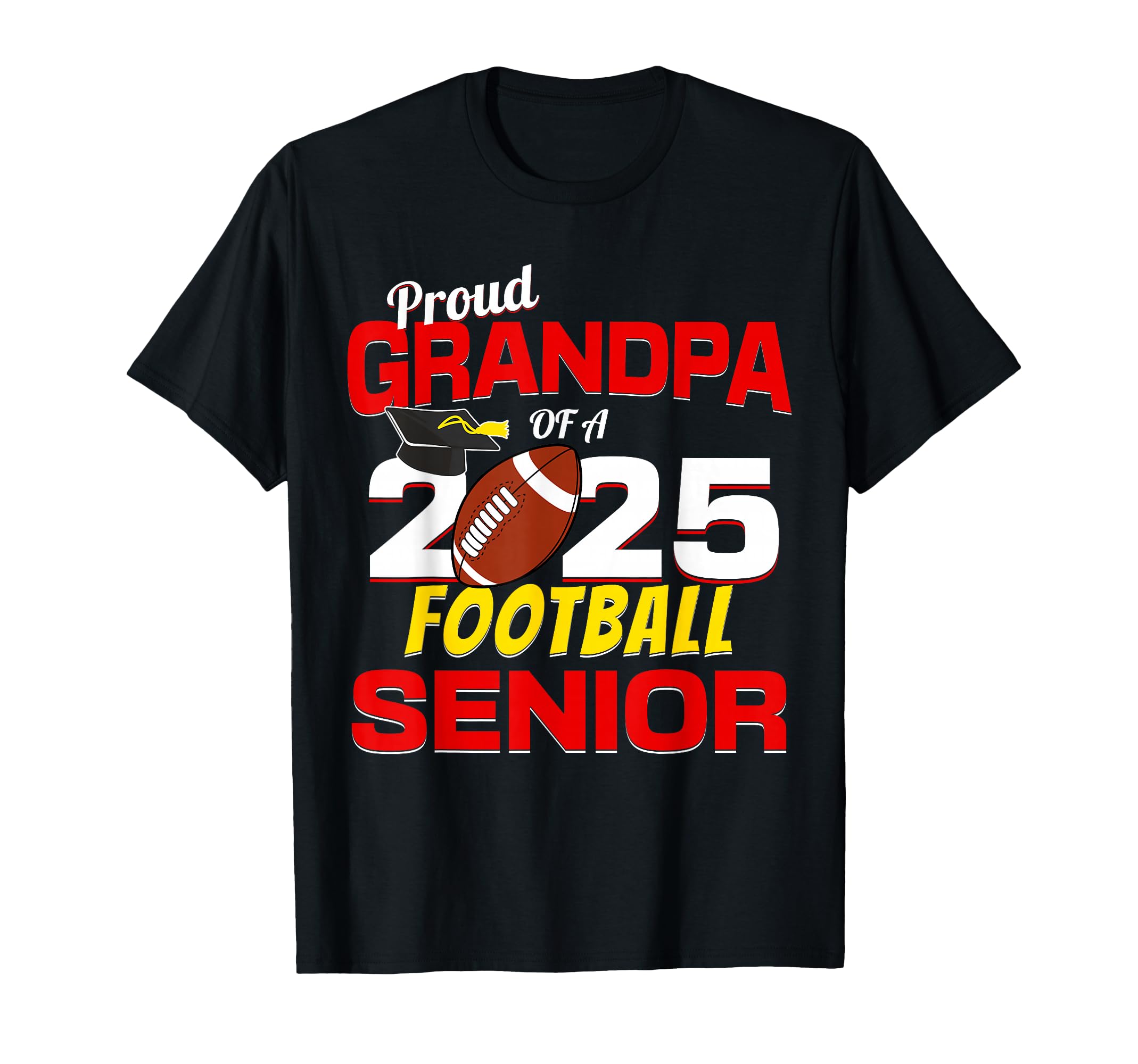 Senior Grandpa 2025 Proud Grandpa T-Shirt - Aesthetic Graphic Men Women - T-Shirt, Sweatshirt, Hoodie