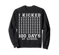 100 Days School Sports Soccer I Sweatshirt - Minimalist Print for Adults - T-Shirt, Sweatshirt, Hoodie