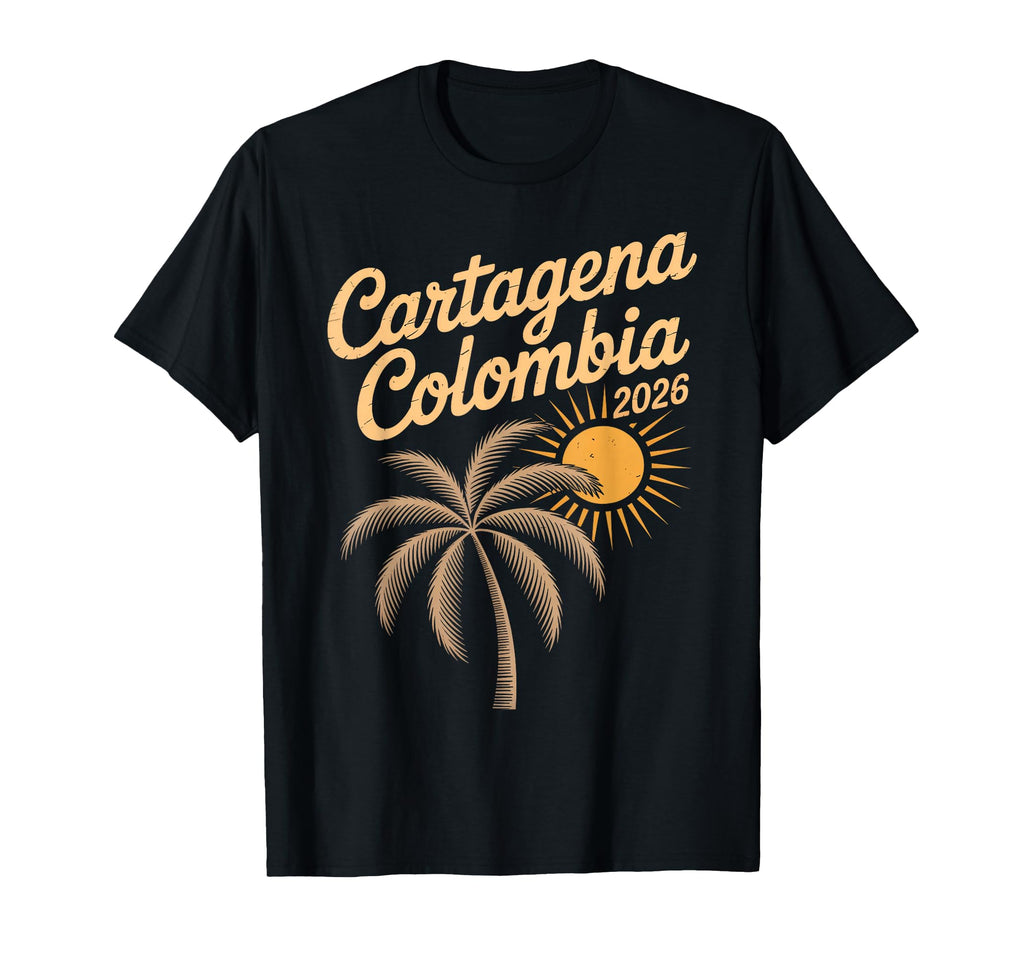 Cartagena Colombia 2026 Family Vacation T-Shirt - Graphic Print Unisex - T-Shirt, Sweatshirt, Hoodie