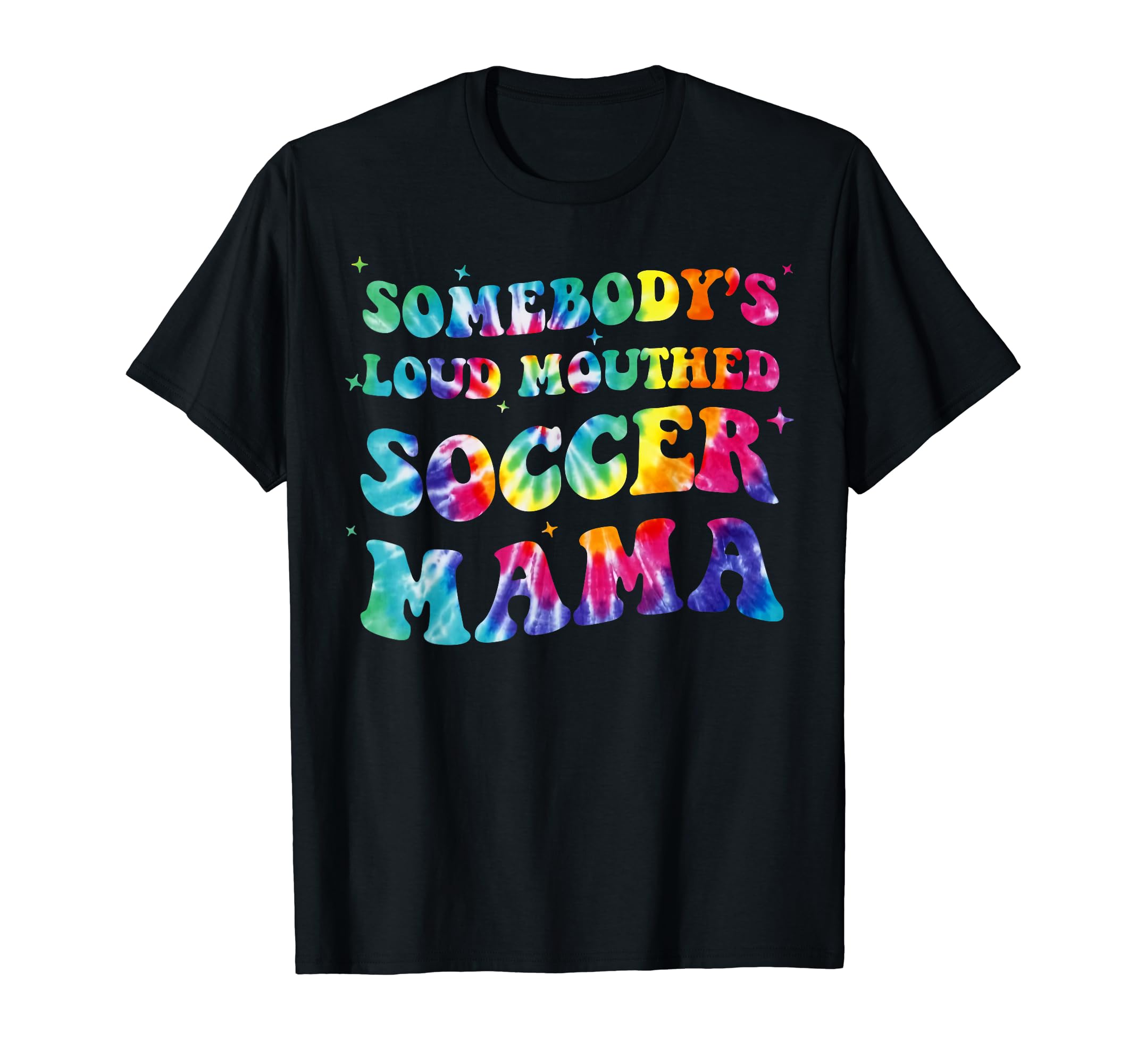 Somebodys Loud Mouthed Soccer Mama Tie T-Shirt - Unique Graphic Men Women - T-Shirt, Sweatshirt, Hoodie