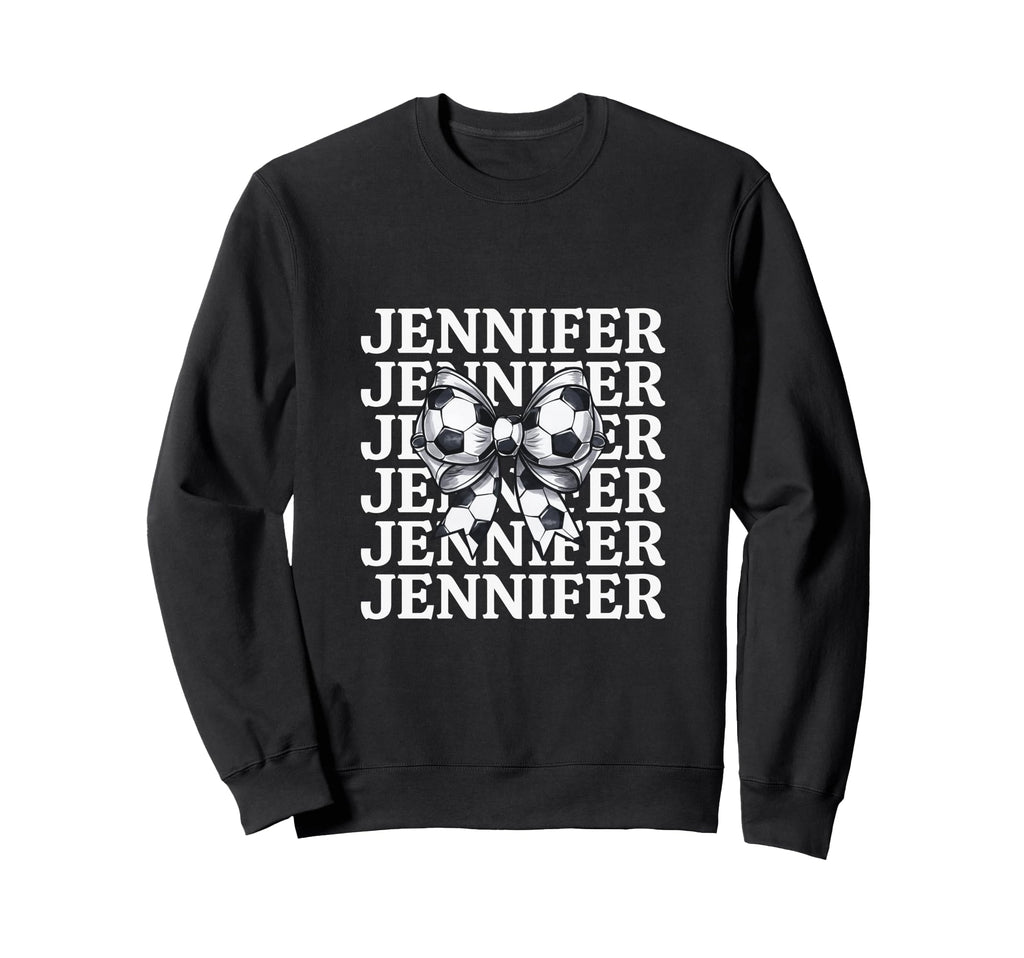 Jennifer Personalized Coquette Sweatshirt - Custom Art Print Men Women - T-Shirt, Sweatshirt, Hoodie