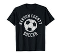 Ransom County Soccer Distressed 90S T-Shirt - Fun Novelty Design Unisex - T-Shirt, Sweatshirt, Hoodie