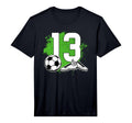 13Th Birthday Soccer Thirteen Year Old T-Shirt - Graphic Print Men Women - T-Shirt, Sweatshirt, Hoodie