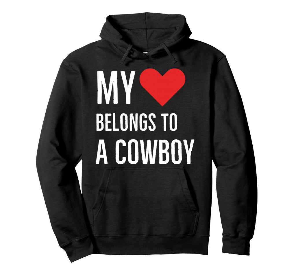 My Heart Belongs To Cowboy Anniversary Hoodie - Streetwear Style Unisex - T-Shirt, Sweatshirt, Hoodie