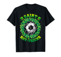 Saint Hat Trick Soccer Ball Net T-Shirt - Novelty Apparel for Adults - T-Shirt, Sweatshirt, Hoodie
