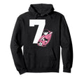 7 Soccer Birthday Gift Soccer Fan Hoodie - Casual Everyday Wear Men Women - T-Shirt, Sweatshirt, Hoodie
