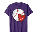 Womens Custom Baseball Mom Number T-Shirt - Fun Novelty Design for Adults - T-Shirt, Sweatshirt, Hoodie
