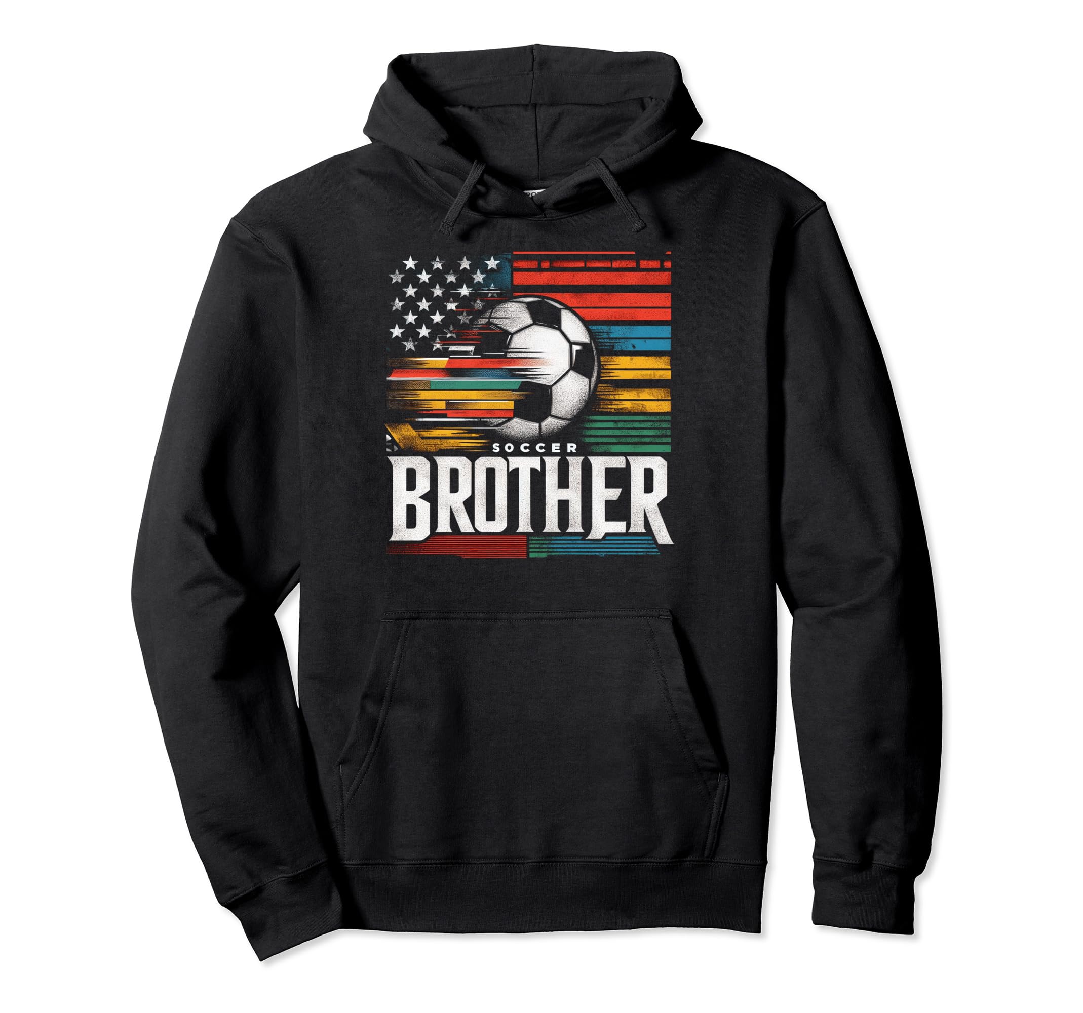 Soccer Brother Family Matching Team Hoodie - Trendy Graphic for Adults - T-Shirt, Sweatshirt, Hoodie