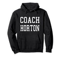 Coach Horton Custom Football Soccer Hoodie - Novelty Apparel Unisex - T-Shirt, Sweatshirt, Hoodie