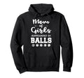 Mom Surrounded Balls Funny Ball Mom Hoodie - Streetwear Style for Adults - T-Shirt, Sweatshirt, Hoodie