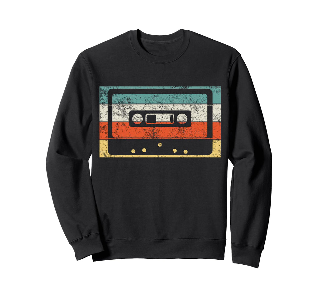 80S 90S Music Cassette Tape Sweatshirt - Streetwear Style Men Women - T-Shirt, Sweatshirt, Hoodie