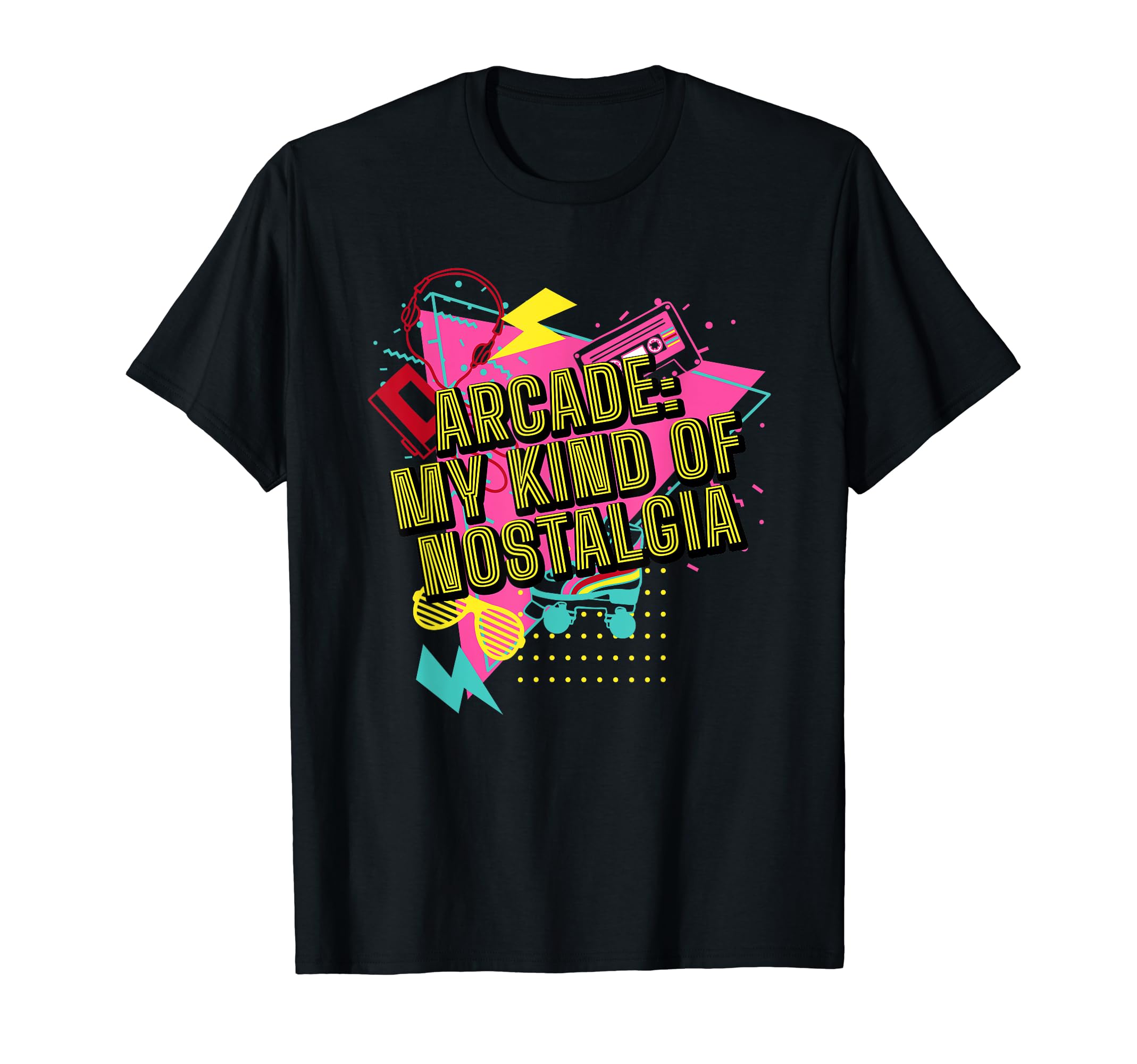 Arcade My Kind Nostalgia Gamer T-Shirt - Custom Art Print for Adults - T-Shirt, Sweatshirt, Hoodie
