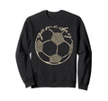 Soccer Game Day Leopard Cheetah Sweatshirt - Unique Graphic Men Women - T-Shirt, Sweatshirt, Hoodie