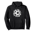 Soccer Ball Drawing Goal Keeper Hoodie - Trendy Graphic Unisex - T-Shirt, Sweatshirt, Hoodie