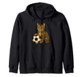 Cat Soccer Cats Sweatshirt - Custom Art Print for Adults - T-Shirt, Sweatshirt, Hoodie
