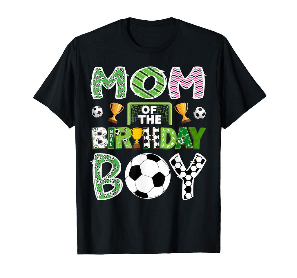 Mom Birthday Soccer Player Game Day T-Shirt - Trendy Graphic for Adults - T-Shirt, Sweatshirt, Hoodie
