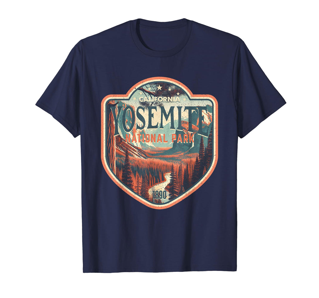 Yosemite National Park River Valley T-Shirt - Minimalist Print Unisex - T-Shirt, Sweatshirt, Hoodie