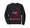 Norway Football Soccer Game Player Sweatshirt - Custom Art Print Men Women - T-Shirt, Sweatshirt, Hoodie