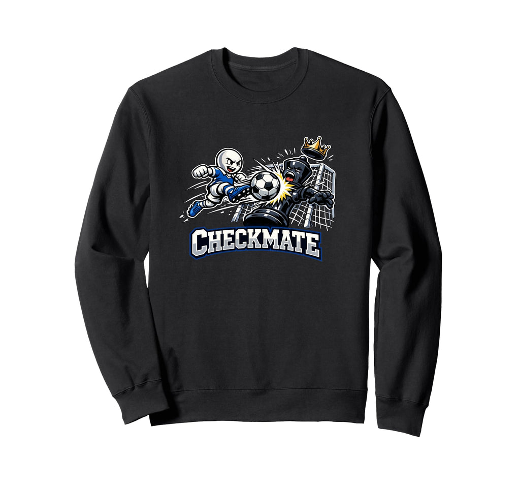 Pawn Vs King Soccer Chess Game Sweatshirt - Casual Everyday Wear Unisex - T-Shirt, Sweatshirt, Hoodie