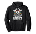 Soccer Player Grandpa Like Regular Only Hoodie - Aesthetic Graphic Unisex - T-Shirt, Sweatshirt, Hoodie