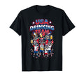 Usa Drinking Team Raccoon Soccer T-Shirt - Novelty Apparel for Adults - T-Shirt, Sweatshirt, Hoodie