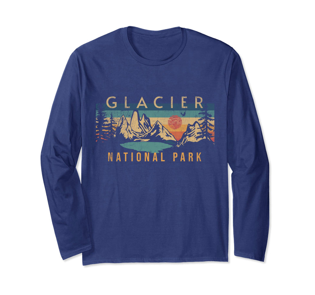 Glacier National Park Montana Usa Sweatshirt - Novelty Apparel Unisex - T-Shirt, Sweatshirt, Hoodie