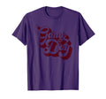 Game Day Burgundy Sports Soccer Football T-Shirt - Custom Art Print Unisex - T-Shirt, Sweatshirt, Hoodie