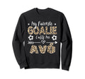 My Favorite Goalie Calls Me Av Sweatshirt - Custom Art Print for Adults - T-Shirt, Sweatshirt, Hoodie