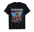 90S Grunge Raccoon Trash Panda Pizza T-Shirt - Graphic Print Unisex - T-Shirt, Sweatshirt, Hoodie