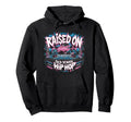 Raised Old School Graffiti Rap Hip Hop Hoodie - Aesthetic Graphic Unisex - T-Shirt, Sweatshirt, Hoodie
