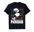 Funny Dab Dabbing Soccer Panda And T-Shirt - Custom Art Print for Adults - T-Shirt, Sweatshirt, Hoodie