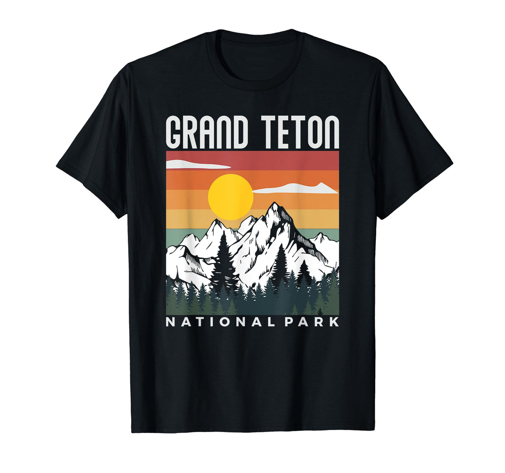 Grand Teton National Park Visit T-Shirt - Custom Art Print for Adults - T-Shirt, Sweatshirt, Hoodie