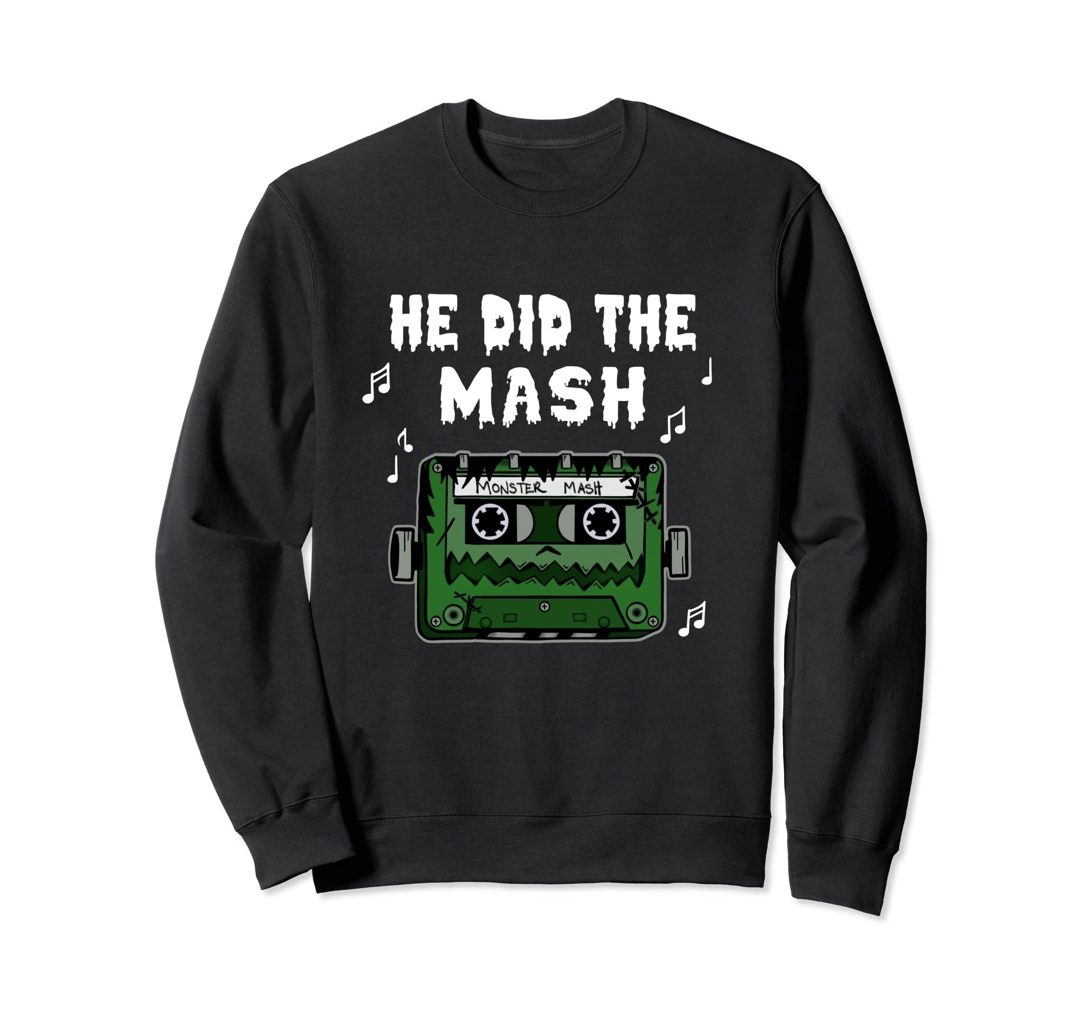 Frankenstein Monster Cassette Tape Sweatshirt - Streetwear Style Unisex - T-Shirt, Sweatshirt, Hoodie