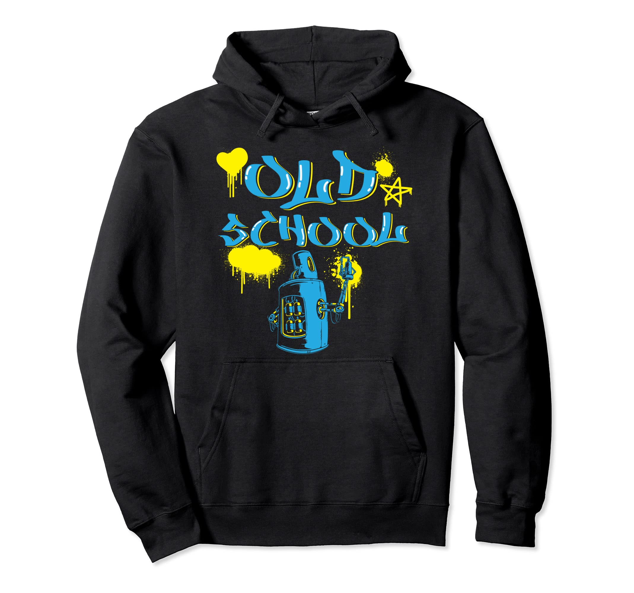 Graffiti Hip Hop Tape Old School Hoodie - Streetwear Style for Adults - T-Shirt, Sweatshirt, Hoodie