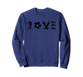 Soccer Love Gift Football Player Teens Sweatshirt - Minimalist Print Unisex - T-Shirt, Sweatshirt, Hoodie