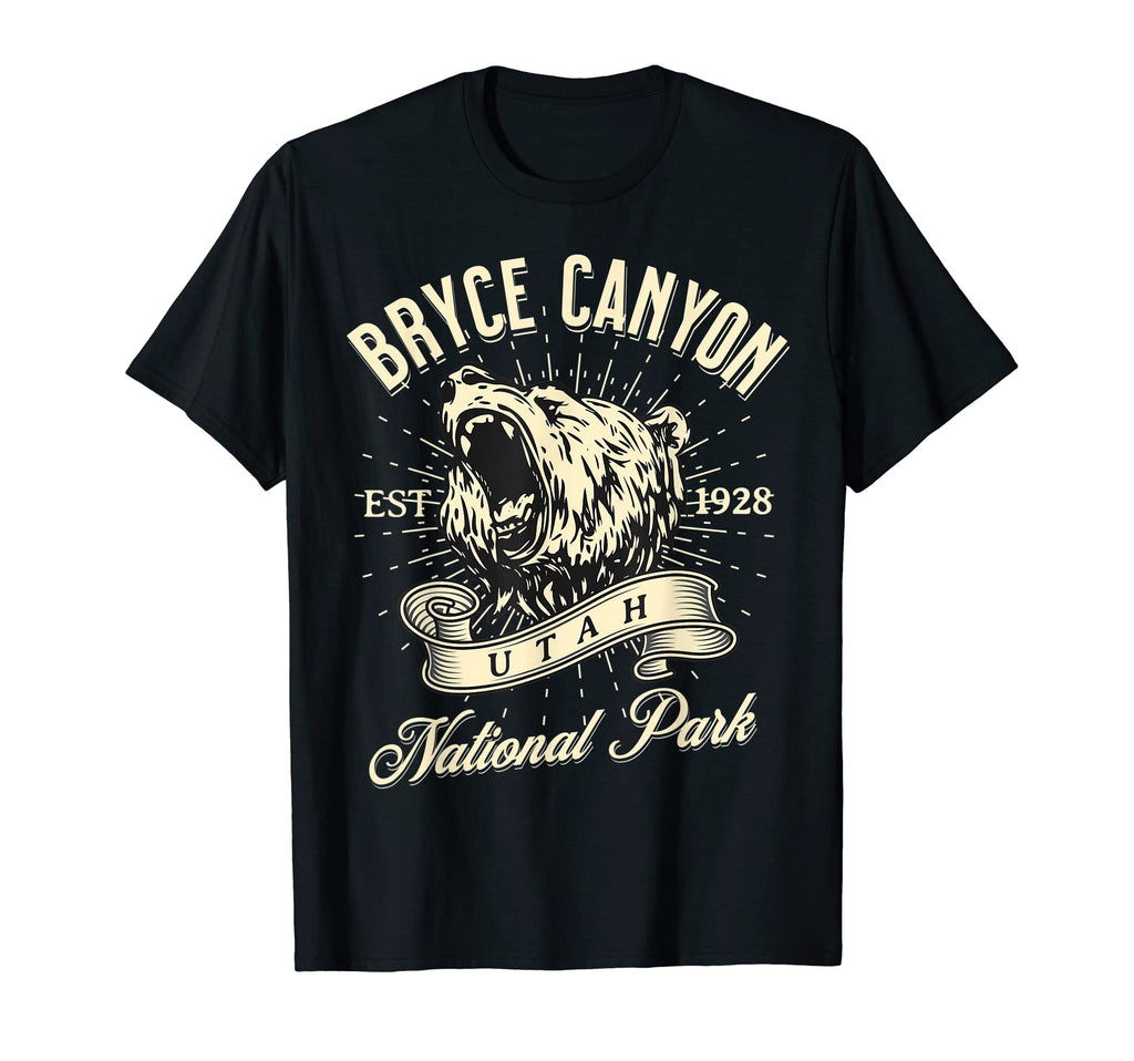 Bryce Canyon National Park Utah Bear T-Shirt - Streetwear Style Men Women - T-Shirt, Sweatshirt, Hoodie