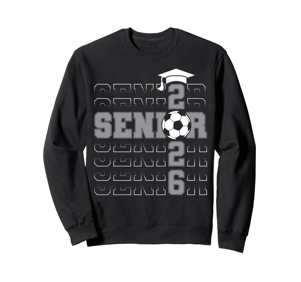 Senior 2026 Graduation Class 2026 Sweatshirt - Minimalist Print for Adults - T-Shirt, Sweatshirt, Hoodie