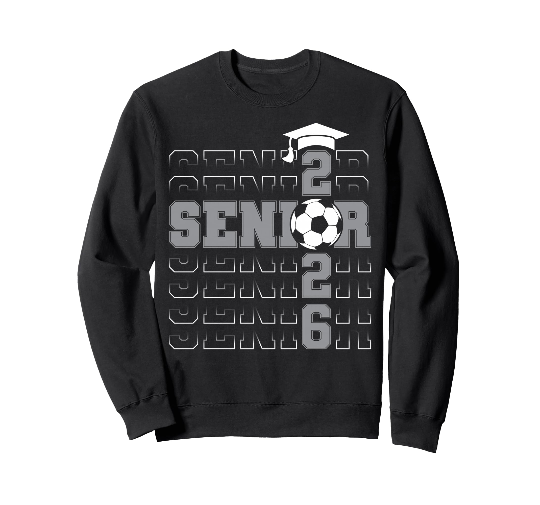Senior 2026 Graduation Class 2026 Sweatshirt - Minimalist Print for Adults - T-Shirt, Sweatshirt, Hoodie