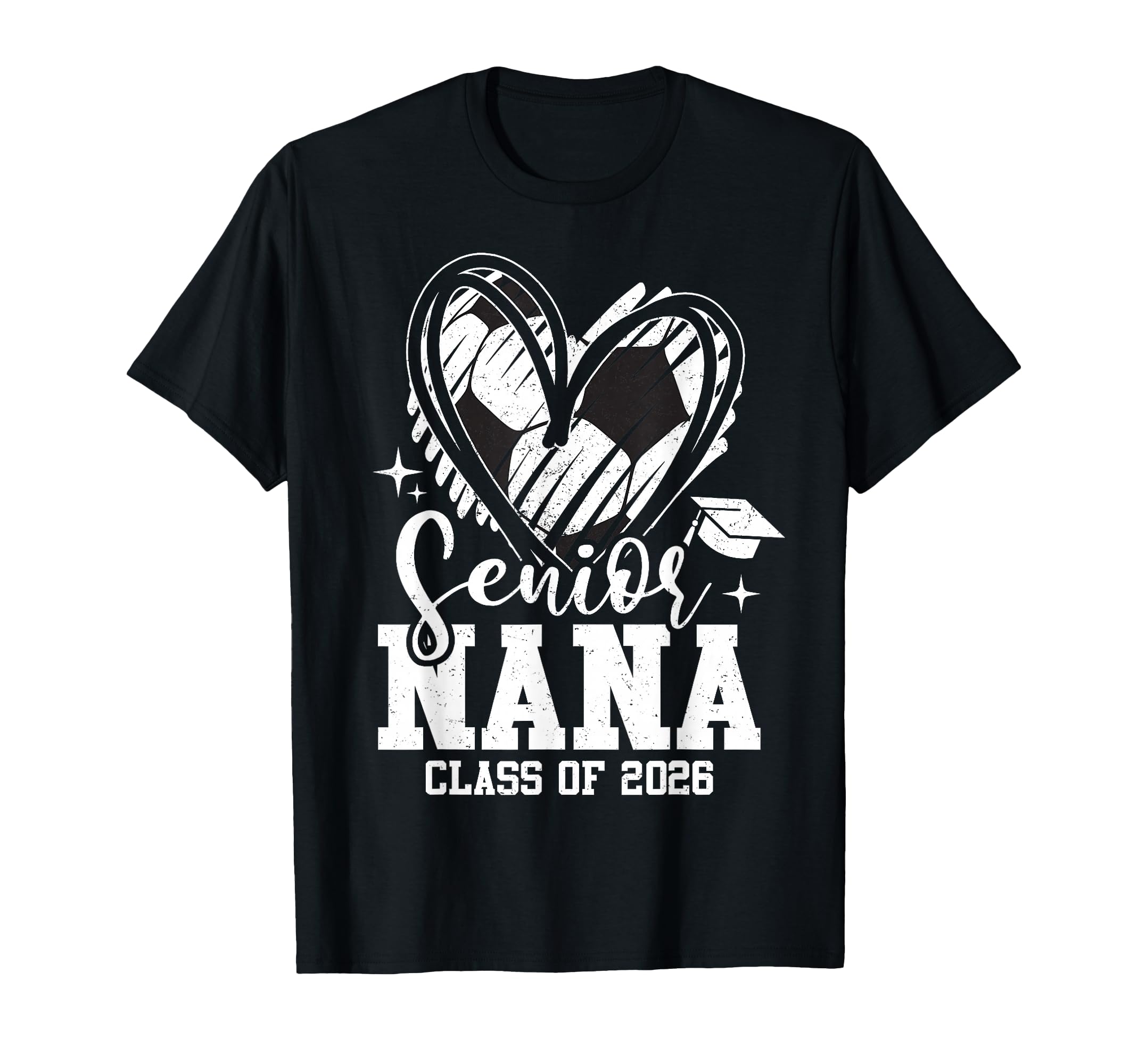 Senior Nana Class 2026 Soccer T-Shirt - Minimalist Print Men Women - T-Shirt, Sweatshirt, Hoodie