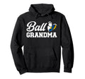 Ball Grandma Heart Volleyball Soccer Hoodie - Custom Art Print Unisex - T-Shirt, Sweatshirt, Hoodie